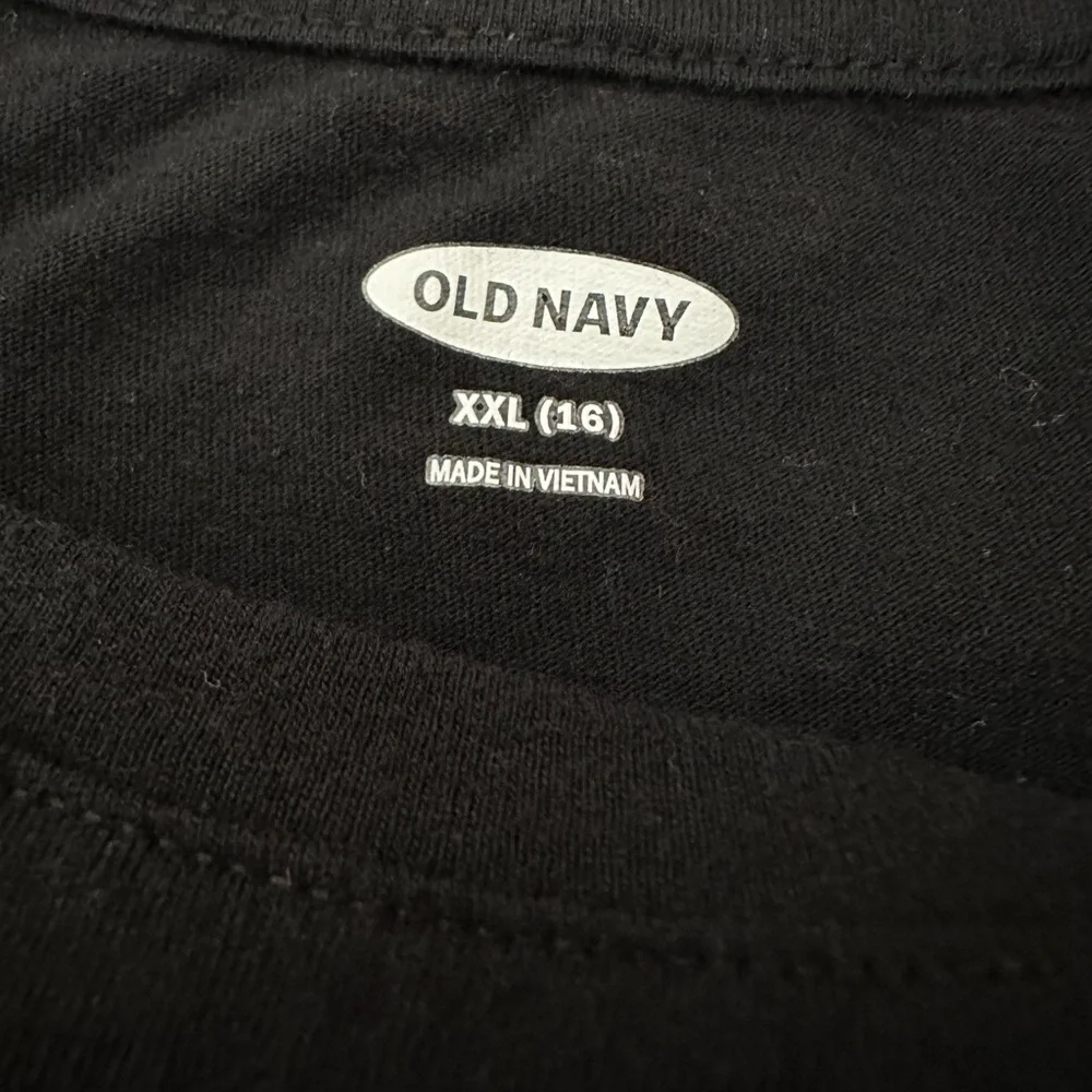 Old Navy Long Sleeve Softest Tee in Black Size XXL 16 Girls
